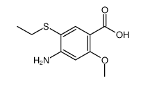 2-甲氧基-4-氨基-5-乙硫基苯甲酸